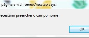 Validar formulário com Javascript